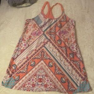 Super soft coral sleep dress